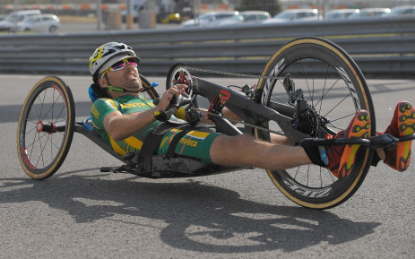 Supa Piet competing at the 2021 para-cycling road world championships in Cascais Portugal_image Olga Dyzakowska.jpg